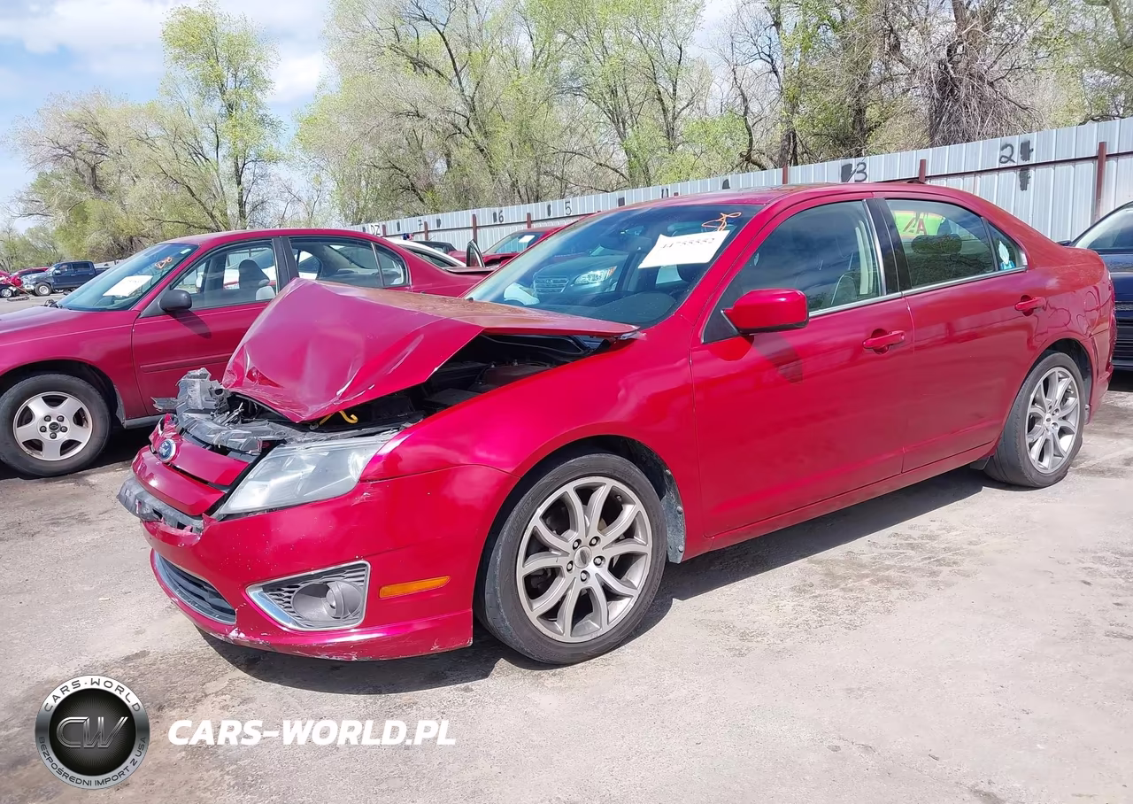 2012 Ford Fusion Se VIN:3FAHP0HA8CR310533 - 2