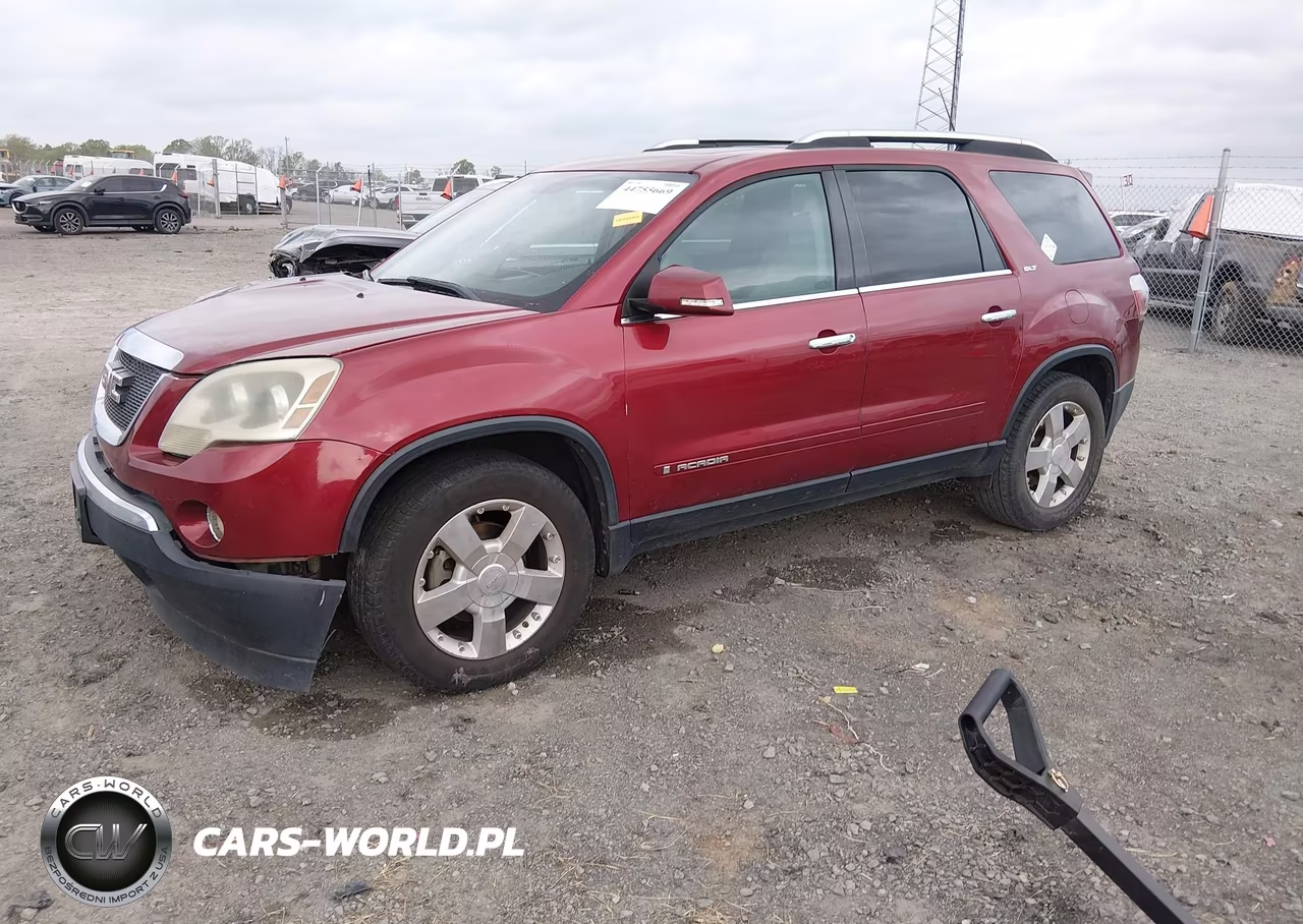 2008 GMC Acadia Slt-1 VIN:1GKER23768J225582 - 2