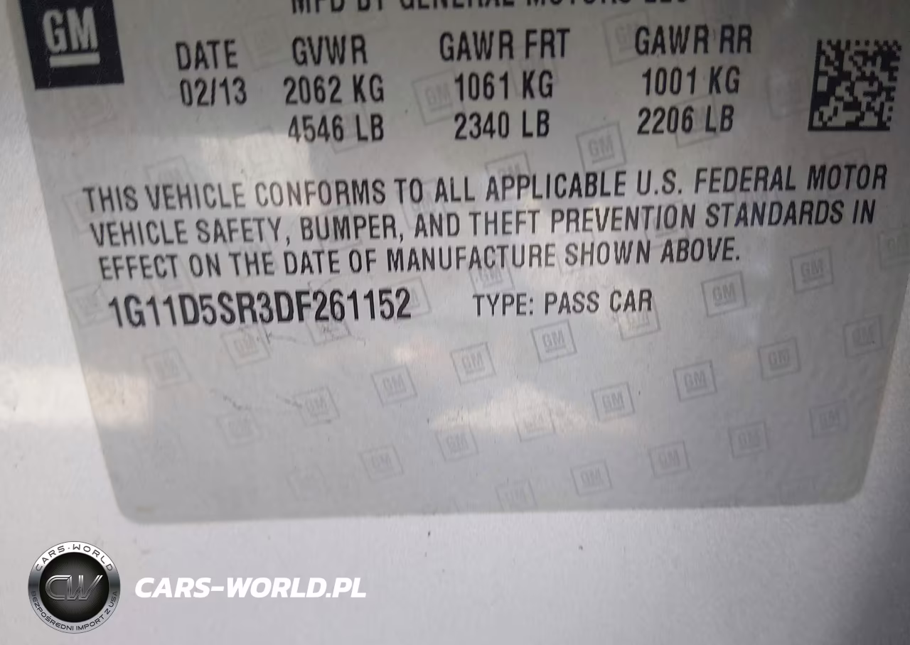 2013 Chevrolet Malibu Eco VIN:1G11D5SR3DF261152 - 9