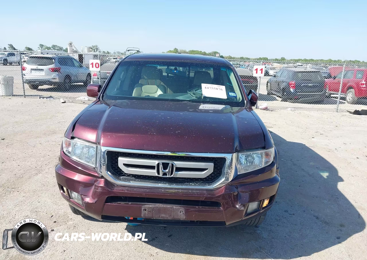 2009 Honda Ridgeline Rtl VIN:2HJYK16569H503042 - 12