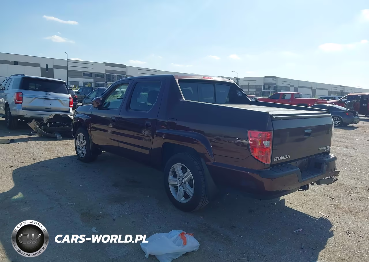 2009 Honda Ridgeline Rtl VIN:2HJYK16569H503042 - 3