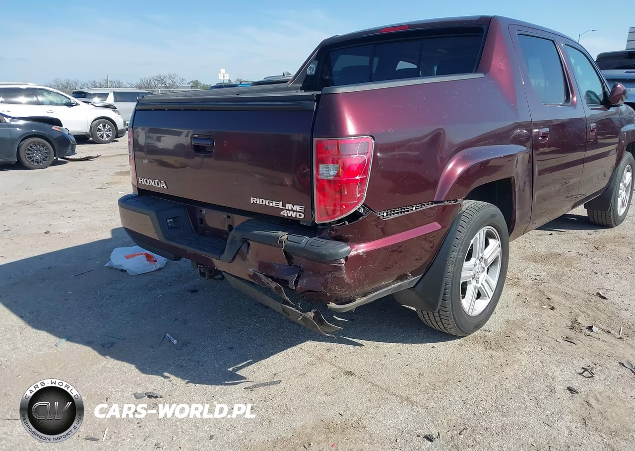 2009 Honda Ridgeline Rtl VIN:2HJYK16569H503042 - 6