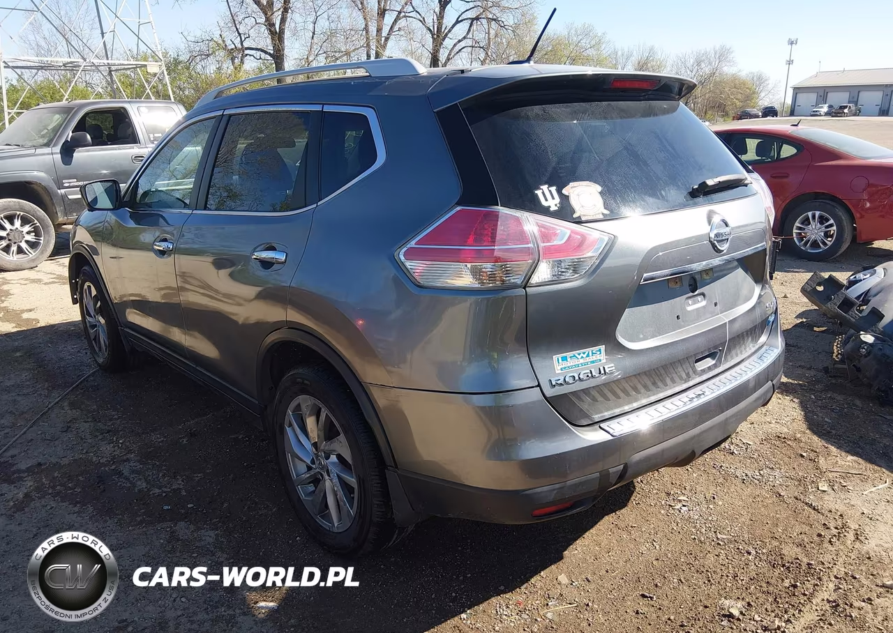 2014 Nissan Rogue Sl VIN:5N1AT2MV7EC794249 - 3
