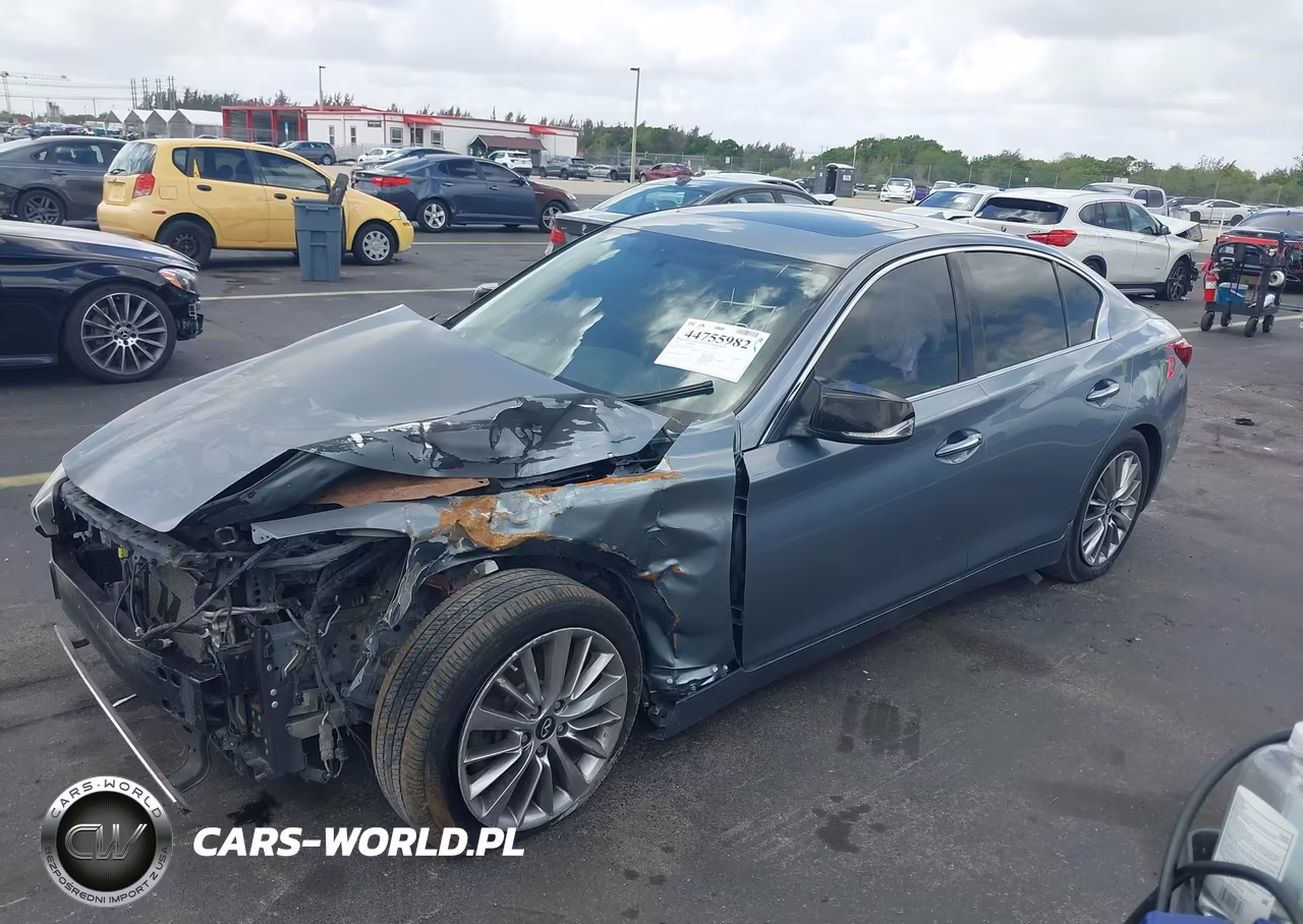 2018 Infiniti Q50 3.0T Luxe VIN:JN1EV7AP0JM366565 - 2