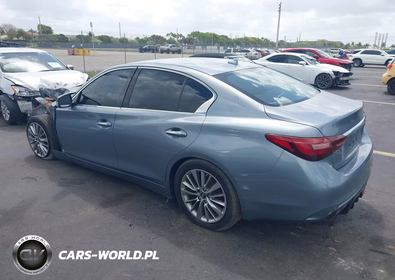 2018 Infiniti Q50 3.0T Luxe VIN:JN1EV7AP0JM366565 - 3