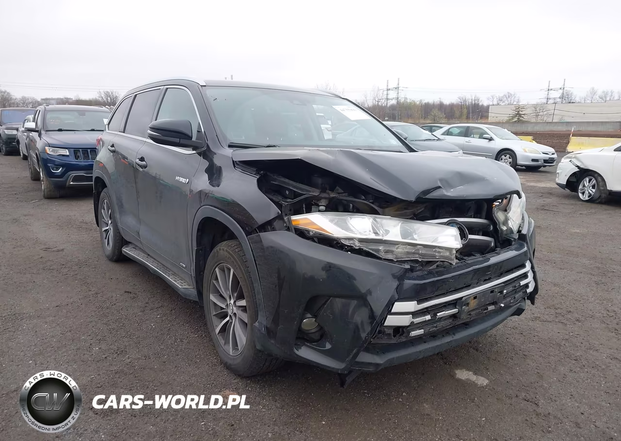 2018 Toyota Highlander Hybrid Xle VIN:5TDJGRFH2JS040256 - 6