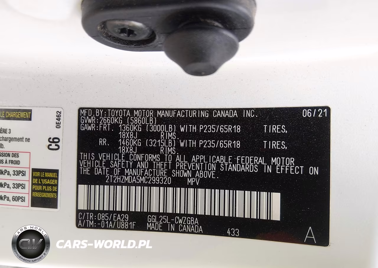 2021 Lexus Rx 350 VIN:2T2HZMDA5MC299320 - 9