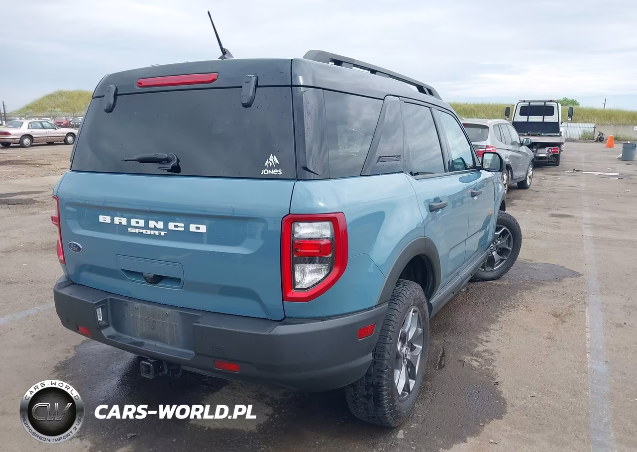 2022 Ford Bronco Sport Badlands VIN:3FMCR9D94NRE22999 - 4