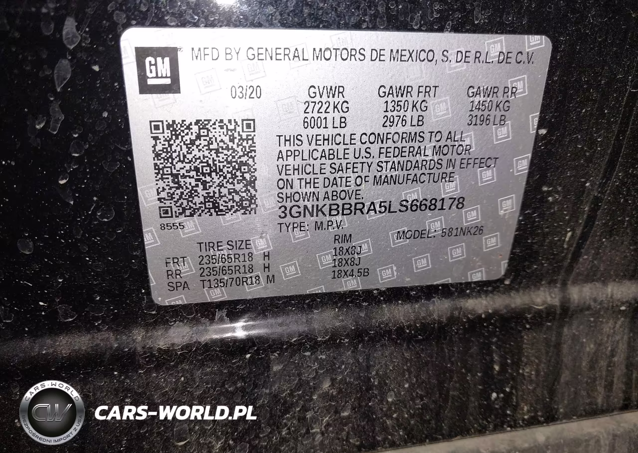 2020 Chevrolet Blazer Fwd 1Lt VIN:3GNKBBRA5LS668178 - 9