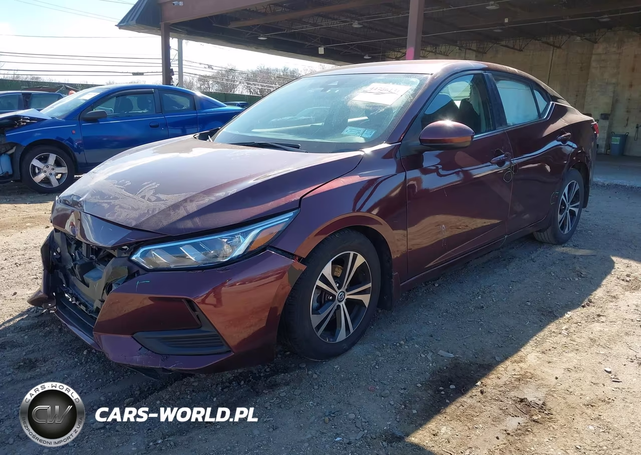 2022 Nissan Sentra Sv Xtronic Cvt VIN:3N1AB8CV3NY209429 - 2