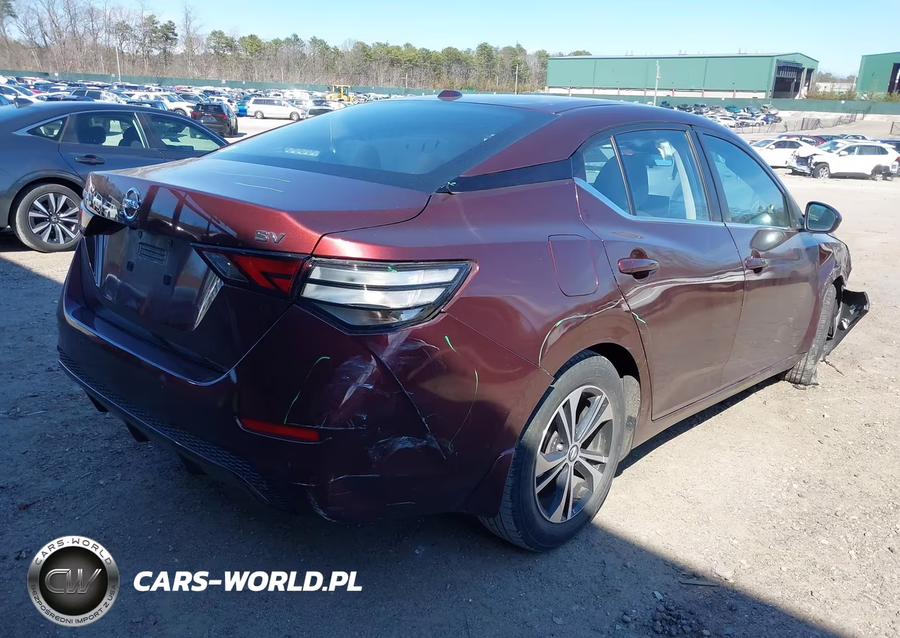 2022 Nissan Sentra Sv Xtronic Cvt VIN:3N1AB8CV3NY209429 - 4