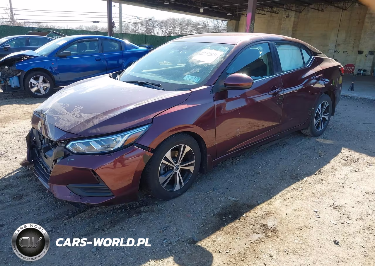 2022 Nissan Sentra Sv Xtronic Cvt VIN:3N1AB8CV3NY209429 - 6