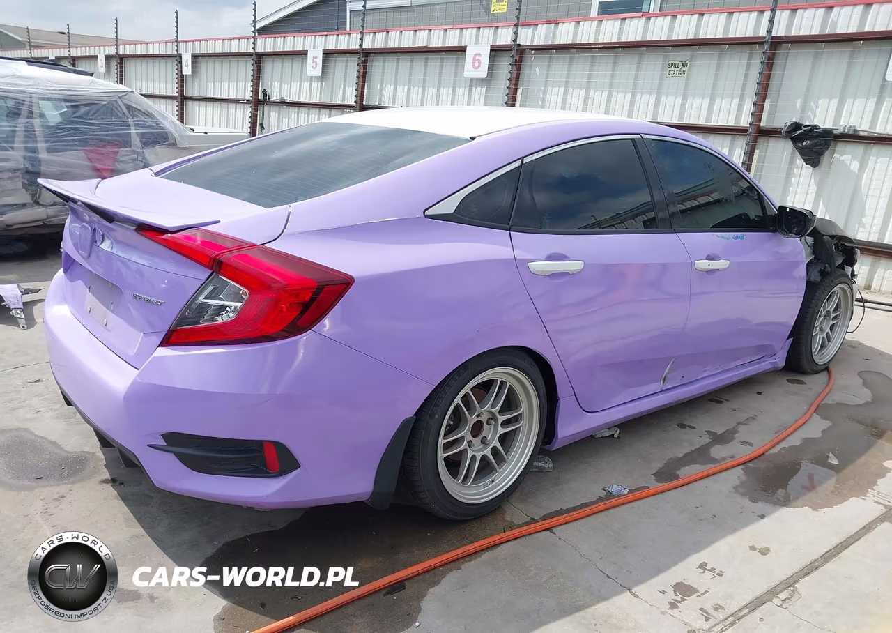 2020 Honda Civic Sport VIN:19XFC2F81LE019789 - 4
