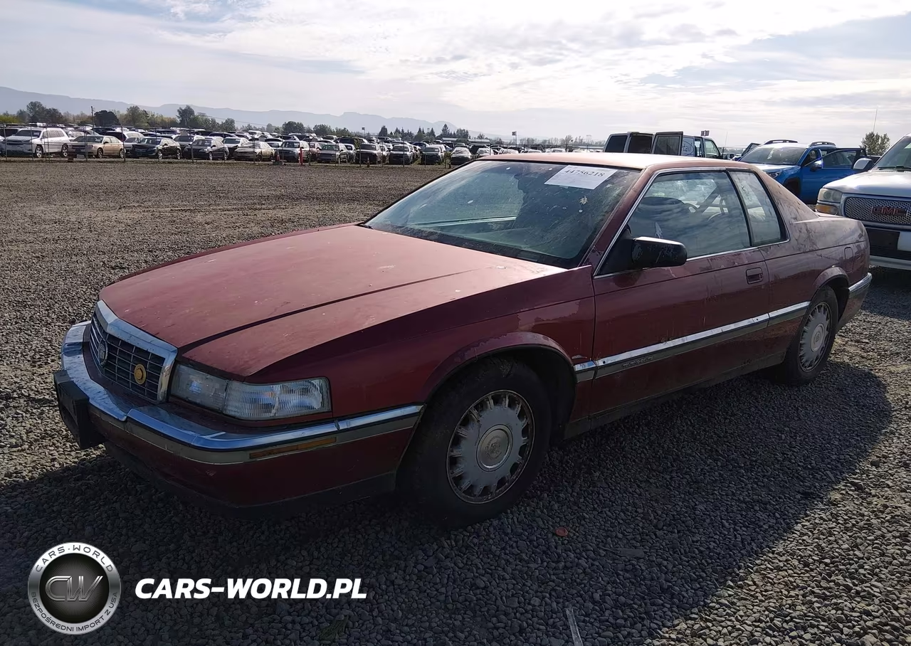 1992 Cadillac Eldorado VIN:1G6EL13B4NU626105 - 2
