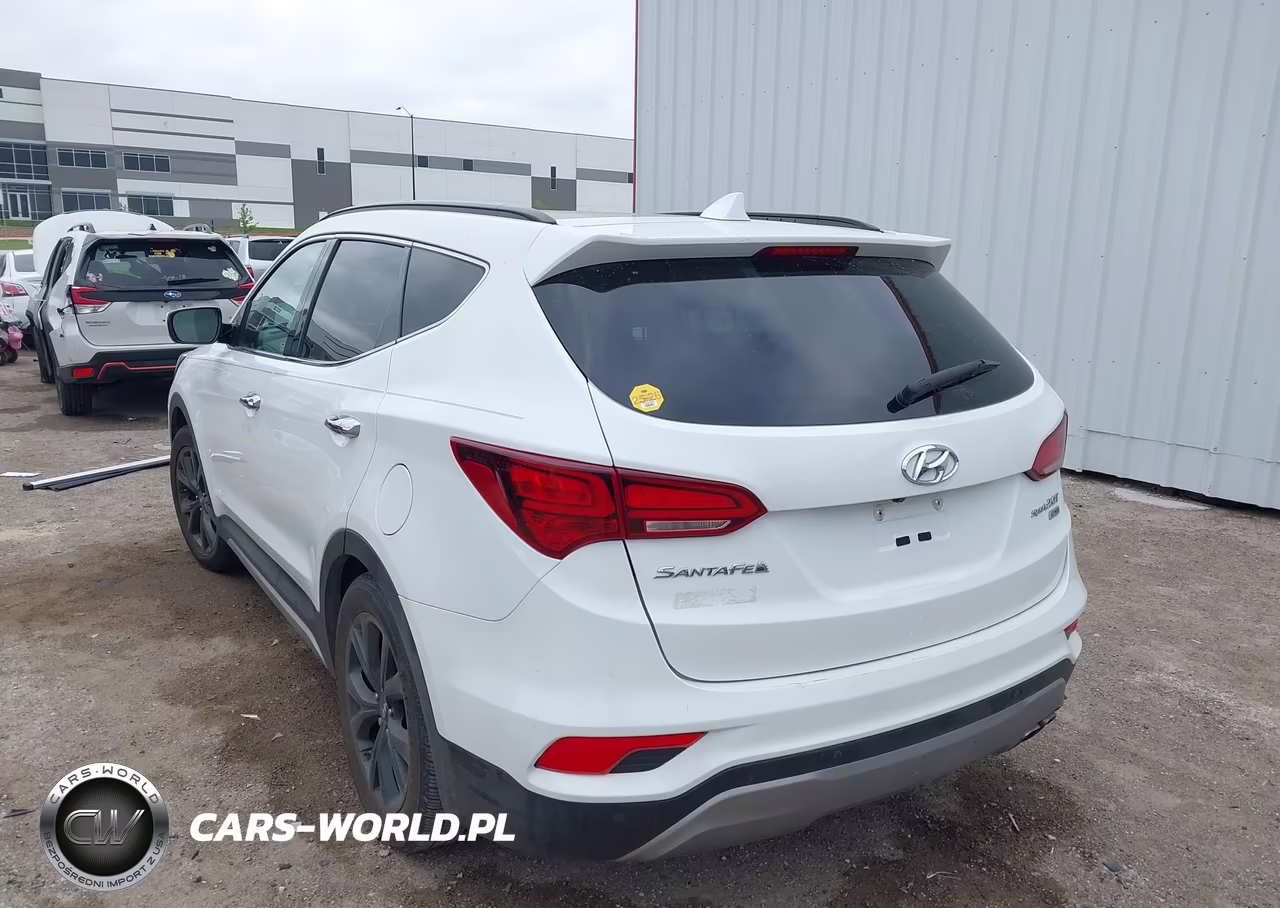 2017 Hyundai Santa Fe Sport 2.0T Ultimate VIN:5XYZW4LA6HG406100 - 3