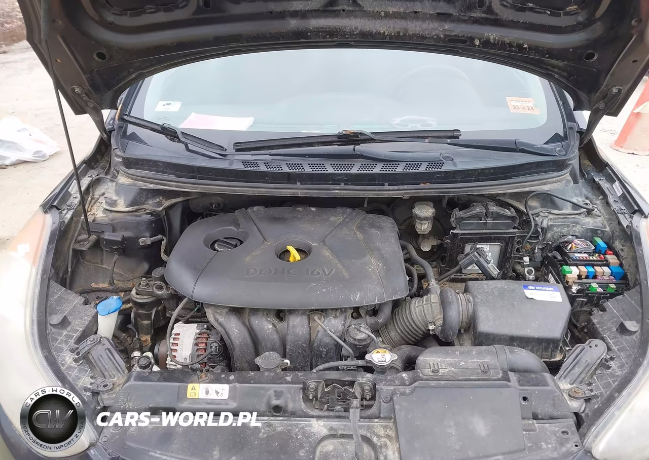 2013 Hyundai Elantra Gls VIN:KMHDH4AE2DU873092 - 10