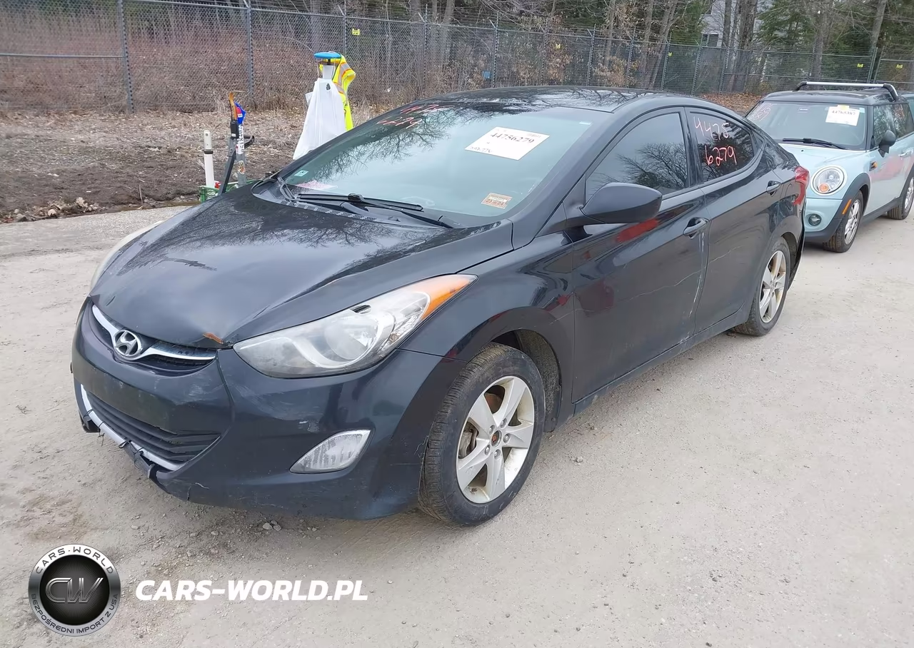 2013 Hyundai Elantra Gls VIN:KMHDH4AE2DU873092 - 2