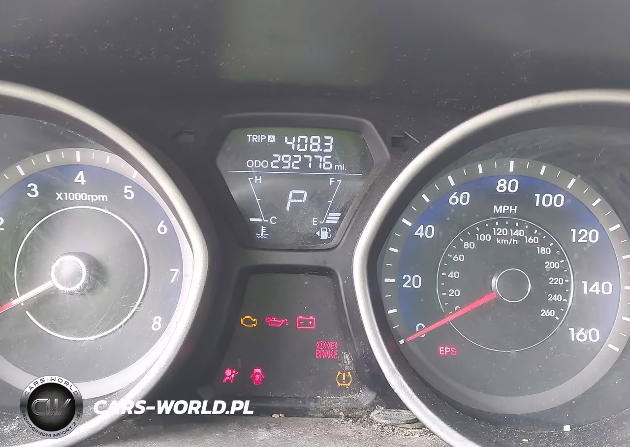 2013 Hyundai Elantra Gls VIN:KMHDH4AE2DU873092 - 7