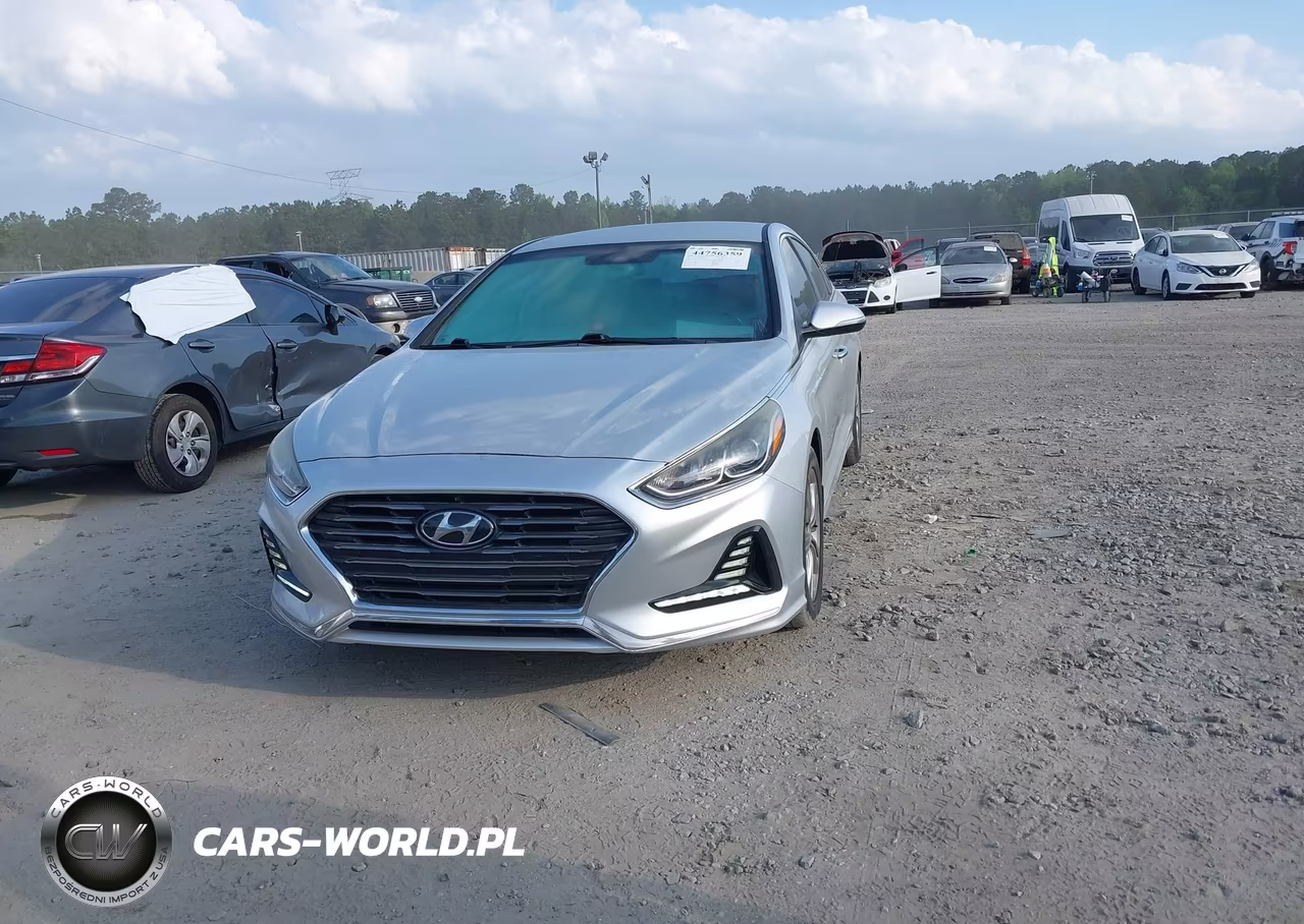 2018 Hyundai Sonata Sel VIN:5NPE34AF2JH620618 - 2