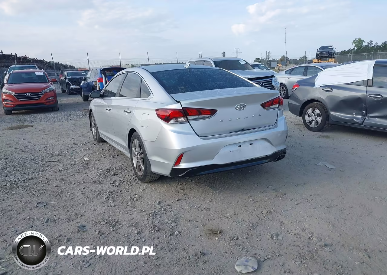 2018 Hyundai Sonata Sel VIN:5NPE34AF2JH620618 - 3