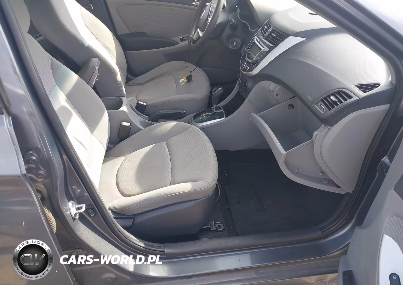 2012 Hyundai Accent Gls VIN:KMHCU4AE9CU078658 - 5