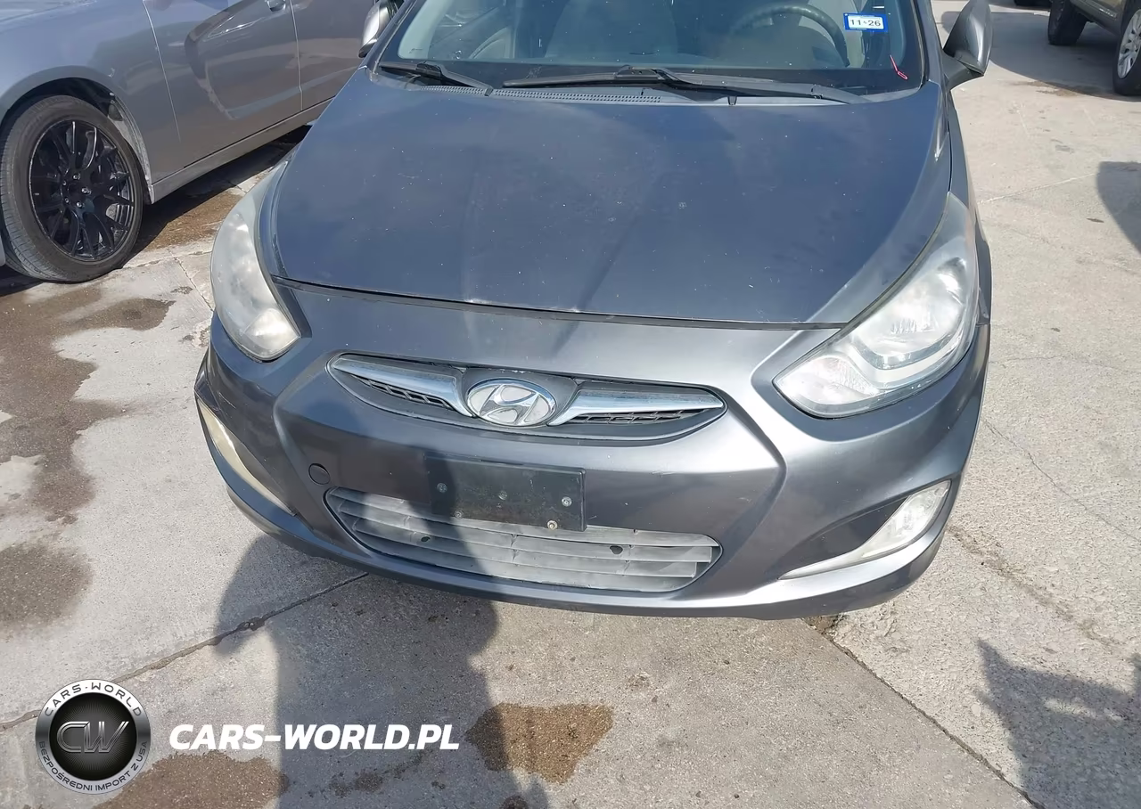 2012 Hyundai Accent Gls VIN:KMHCU4AE9CU078658 - 6