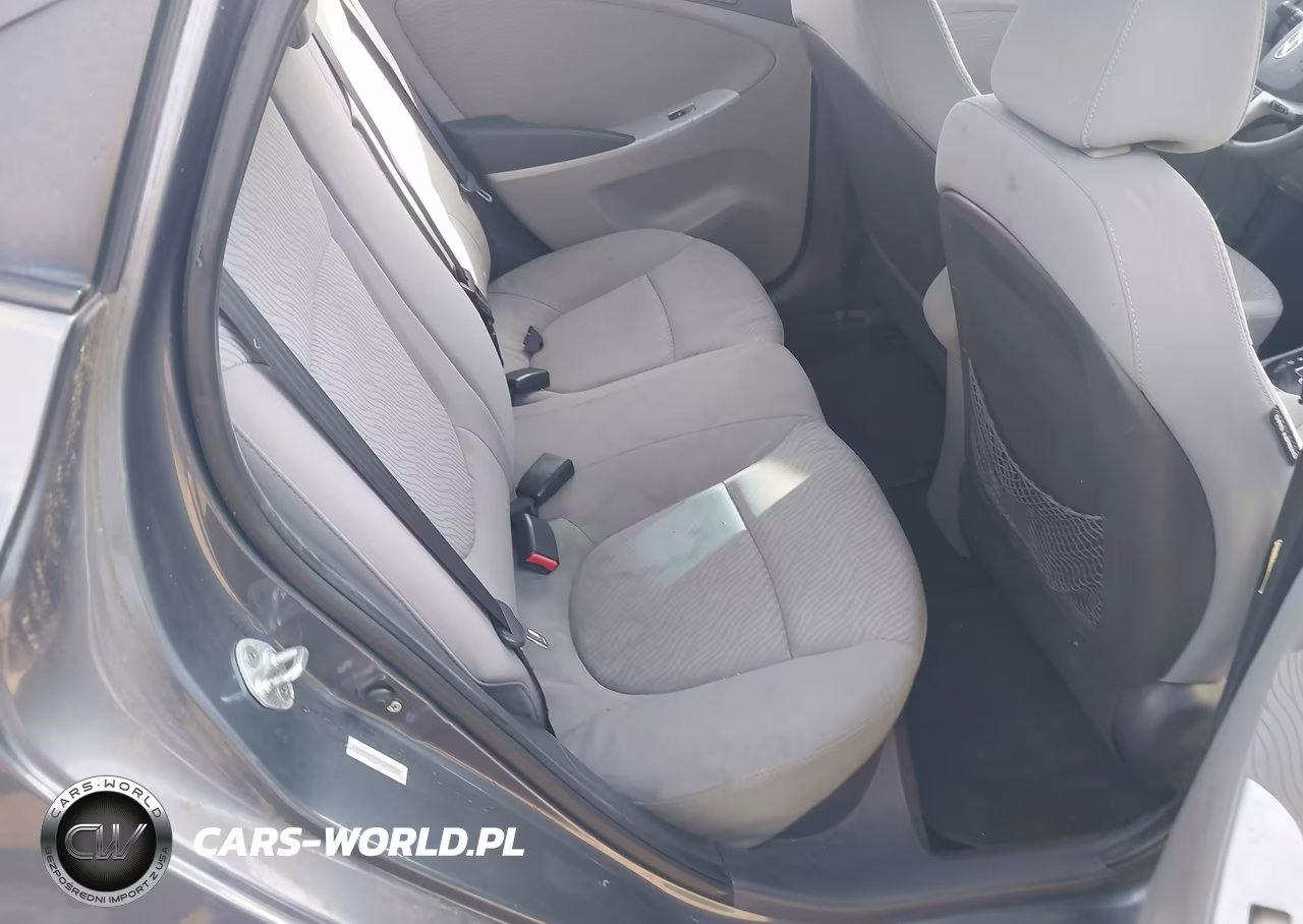 2012 Hyundai Accent Gls VIN:KMHCU4AE9CU078658 - 8
