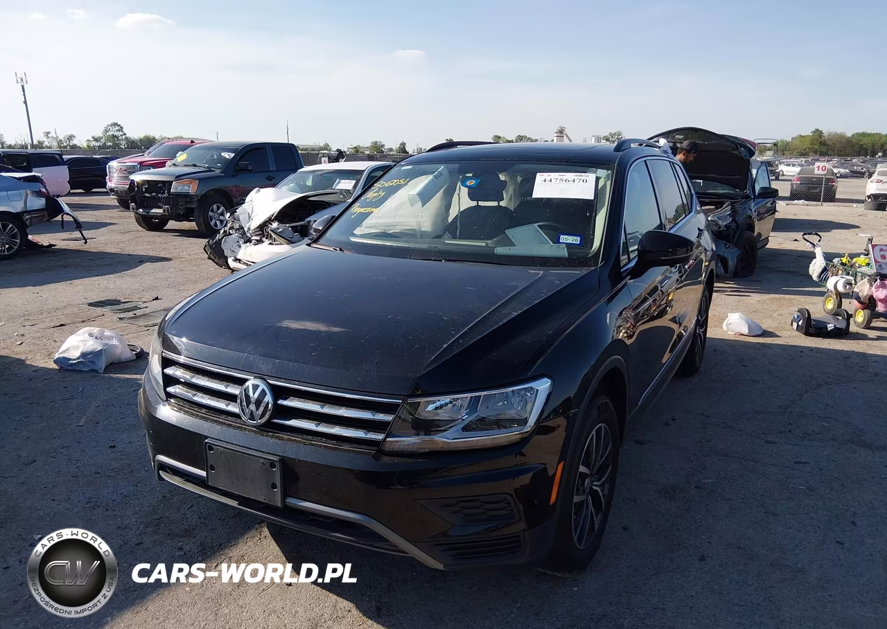 2020 Volkswagen Tiguan 2.0T Se-2.0T Se R-Line Black-2.0T Sel VIN:3VV3B7AX3LM061549 - 2