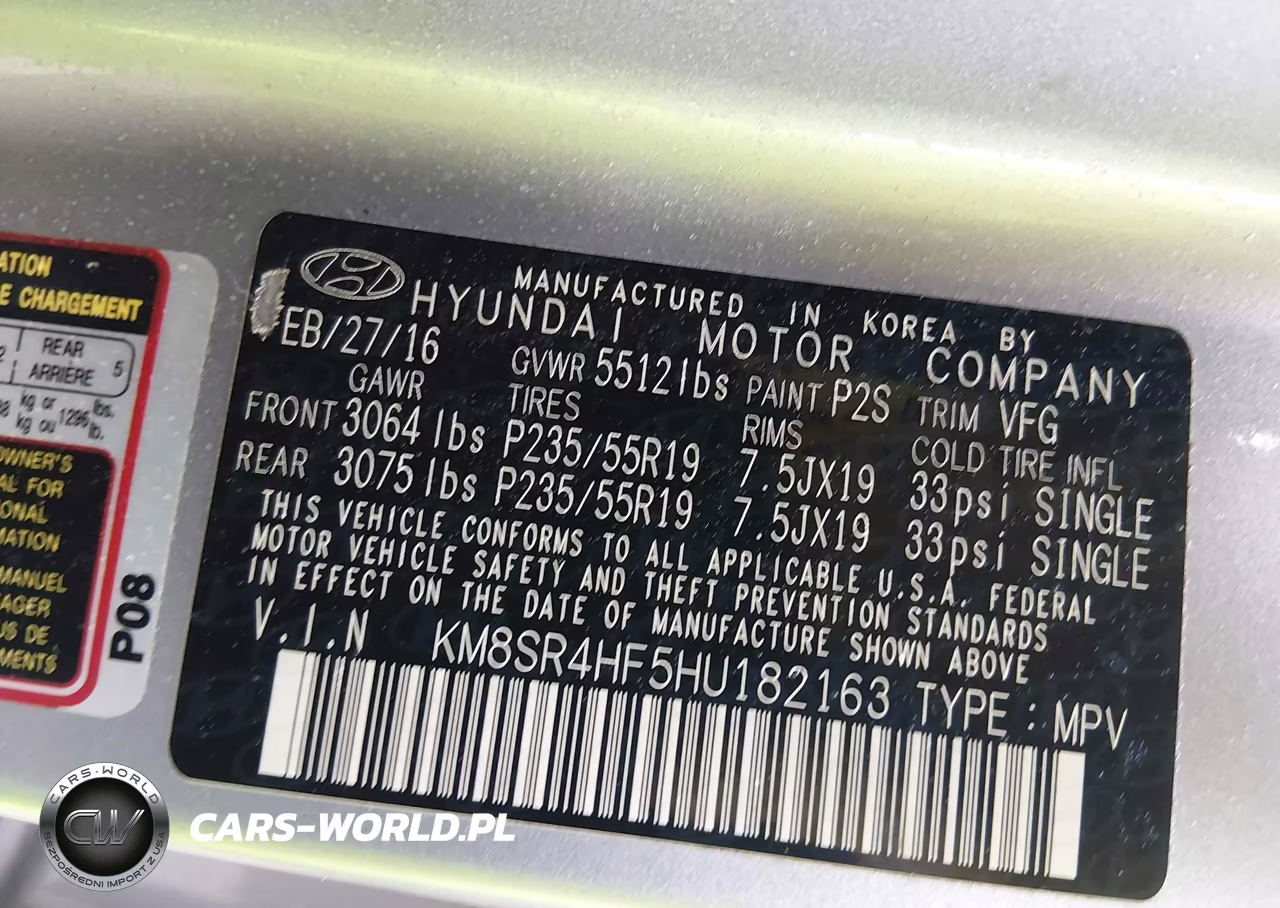 2017 Hyundai Santa Fe Se Ultimate VIN:KM8SR4HF5HU182163 - 9