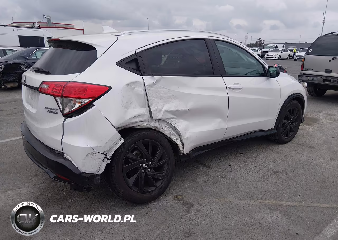 2022 Honda Hr-V Awd Sport VIN:3CZRU6H12NM740689 - 4