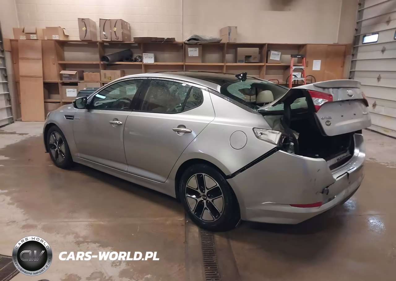 2013 Kia Optima Hybrid Ex VIN:KNAGM4AD4D5039658 - 3