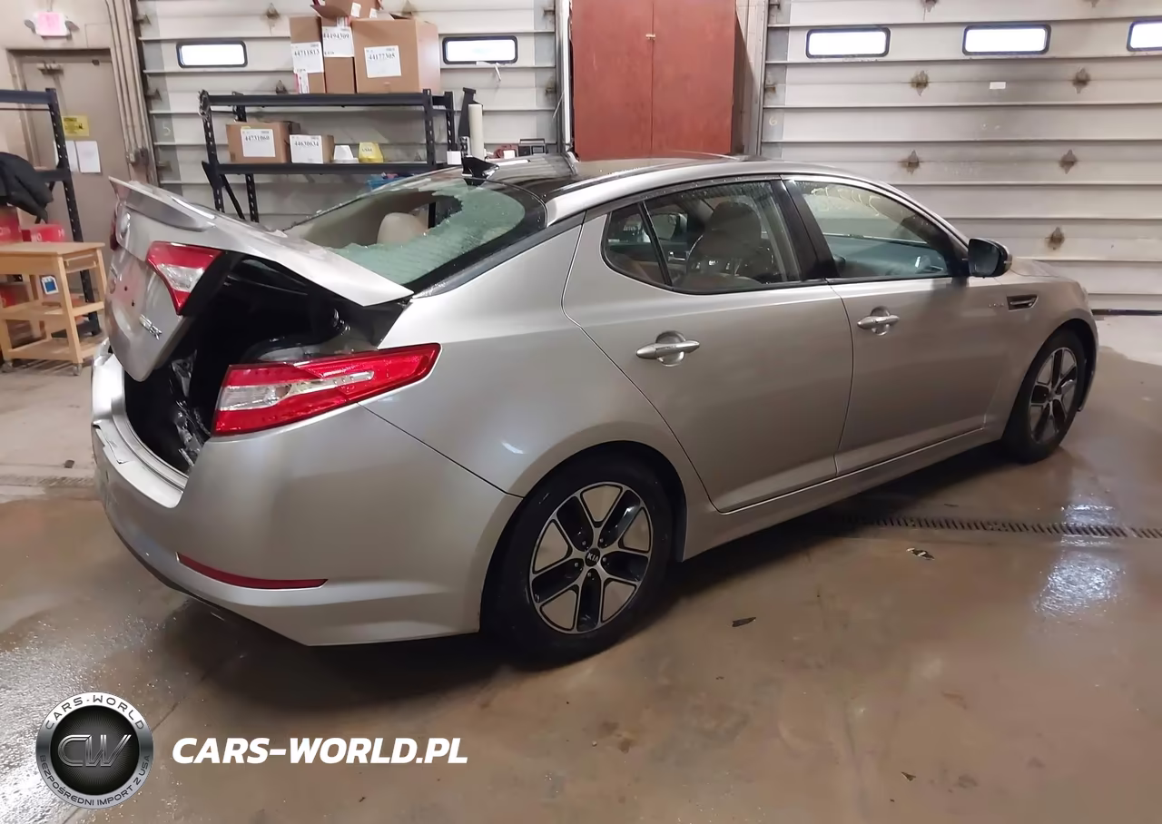 2013 Kia Optima Hybrid Ex VIN:KNAGM4AD4D5039658 - 4