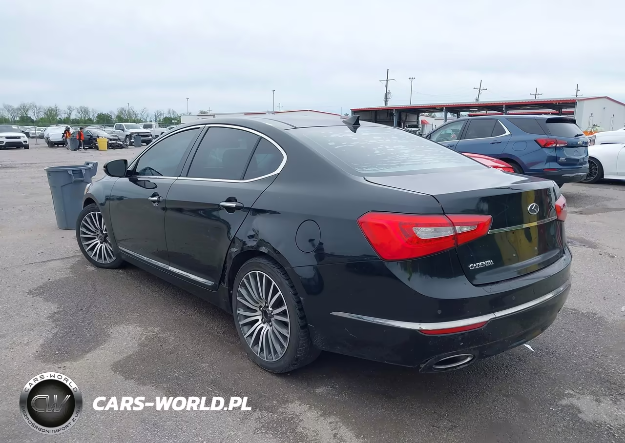 2014 Kia Cadenza Premium VIN:KNALN4D76E5131972 - 3