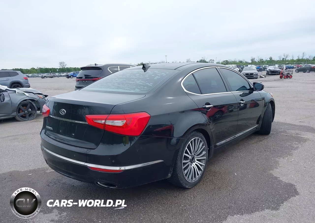 2014 Kia Cadenza Premium VIN:KNALN4D76E5131972 - 4