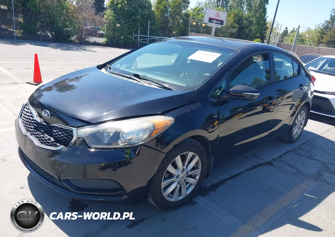 2014 Kia Forte Lx VIN:KNAFX4A68E5078534 - 2