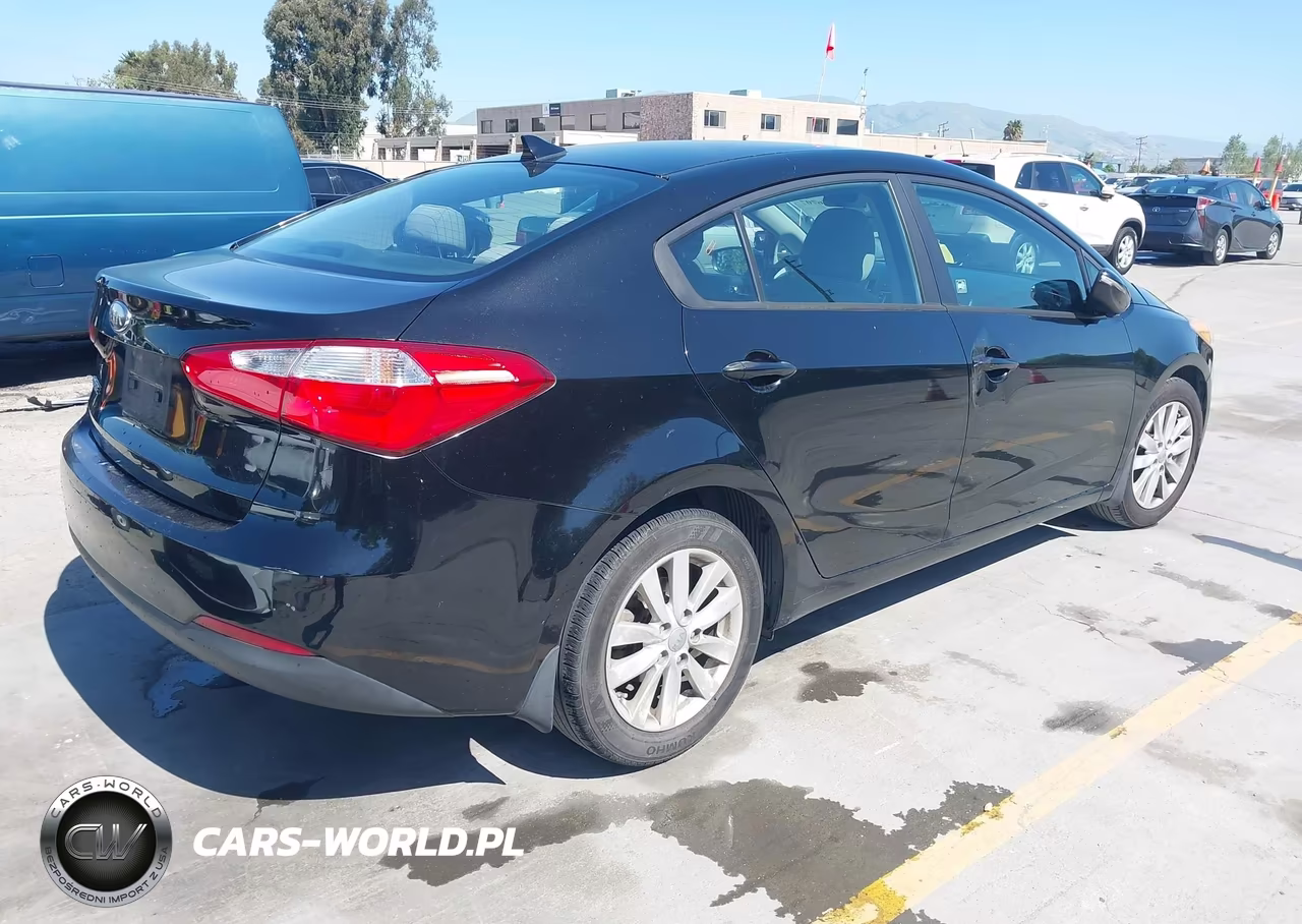 2014 Kia Forte Lx VIN:KNAFX4A68E5078534 - 4