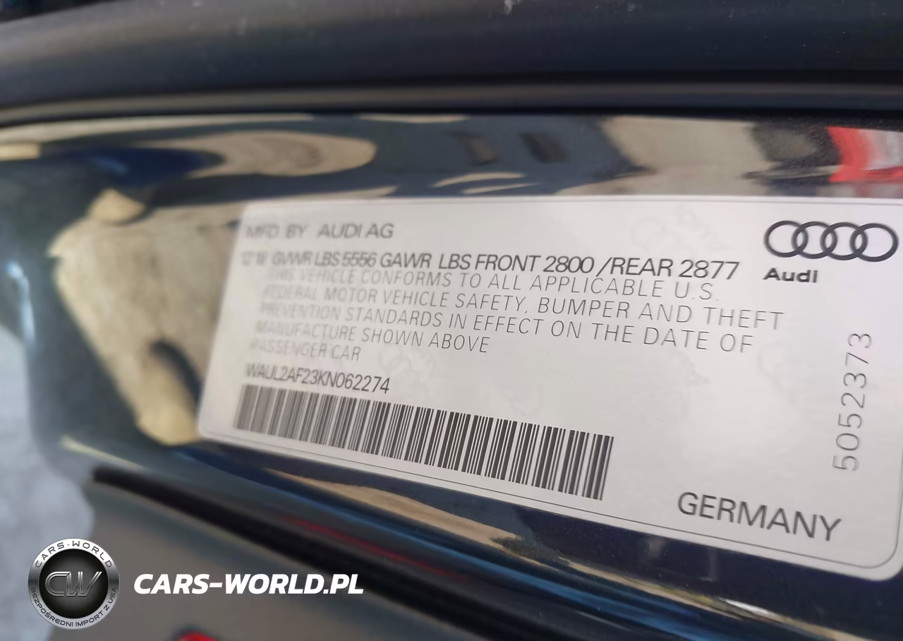 2019 Audi A6 55 Premium VIN:WAUL2AF23KN062274 - 9