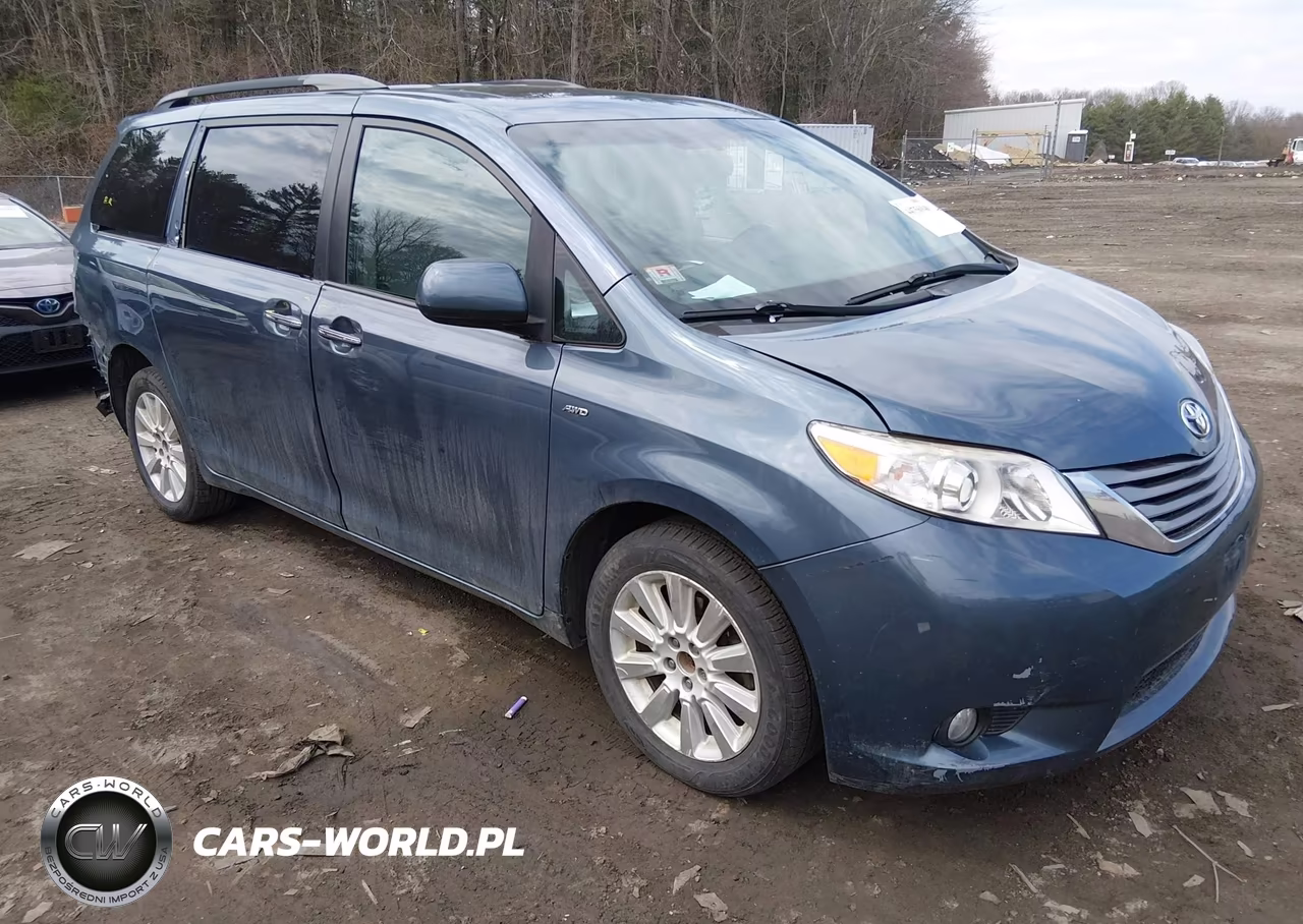2016 Toyota Sienna Xle 7 Passenger
