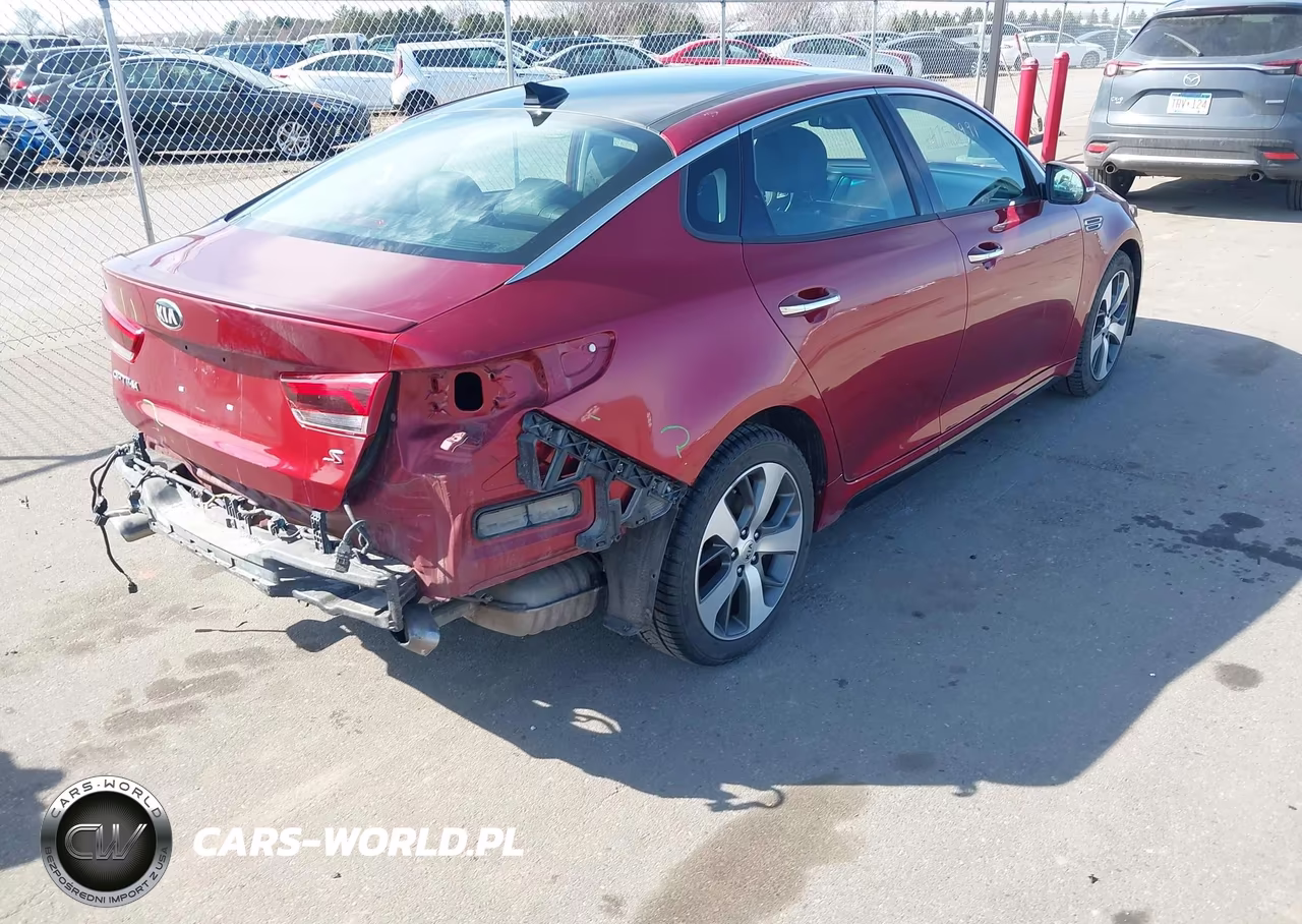 2019 Kia Optima S VIN:5XXGT4L30KG279857 - 4