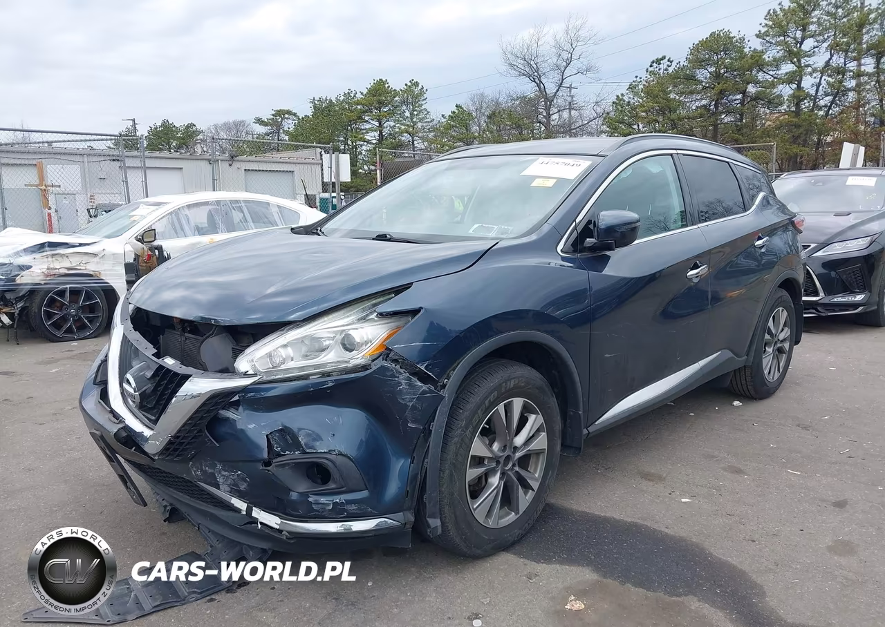 2016 Nissan Murano Sv VIN:5N1AZ2MH9GN171666 - 2