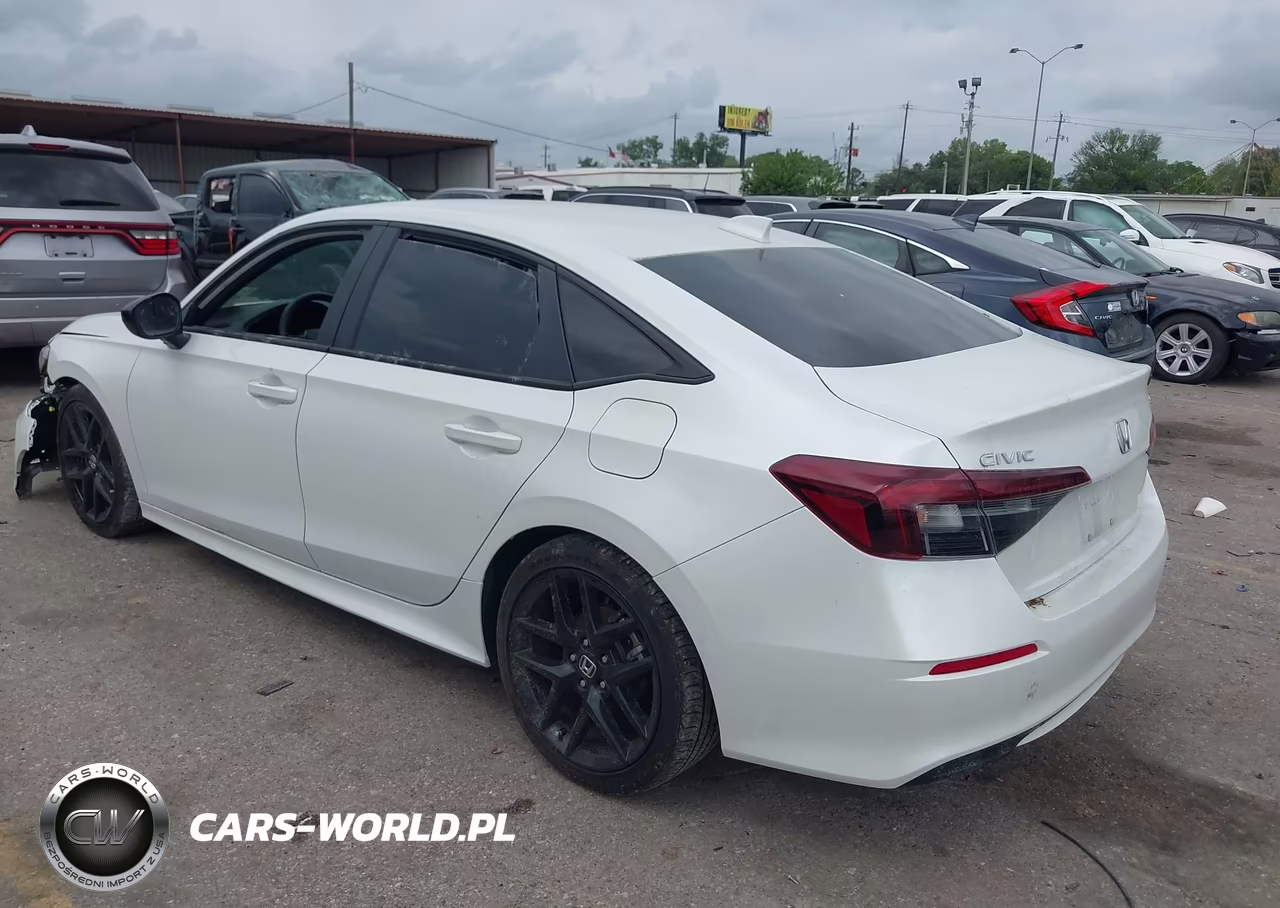2025 Honda Civic Sport VIN:2HGFE2F56SH606008 - 3