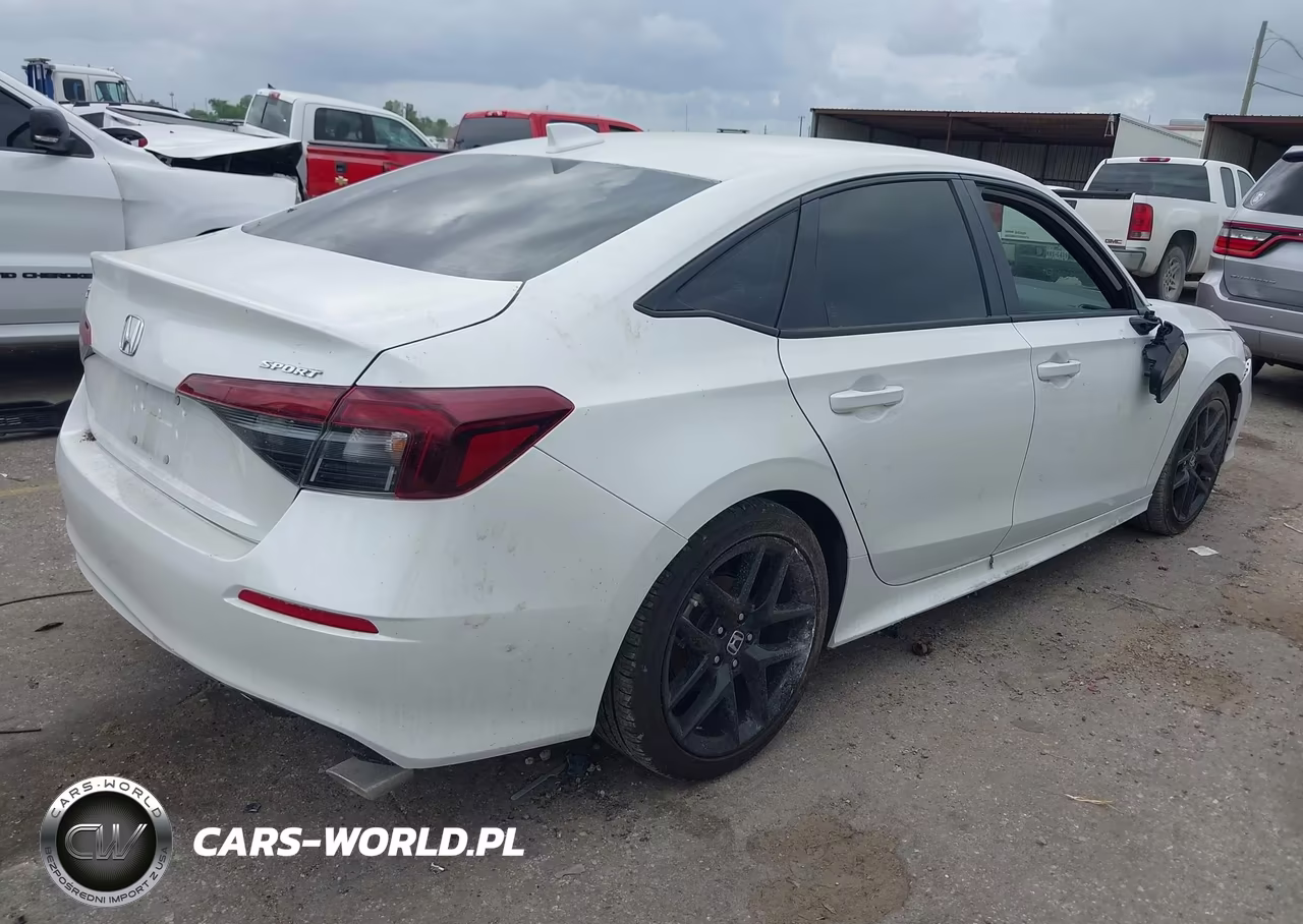 2025 Honda Civic Sport VIN:2HGFE2F56SH606008 - 4