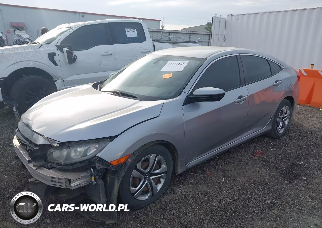 2016 Honda Civic Lx VIN:19XFC2F54GE065290 - 2