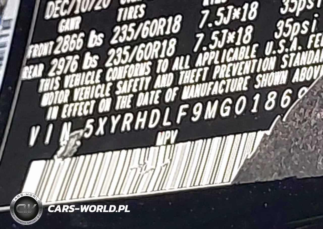 2021 Kia Sorento Ex VIN:5XYRHDLF9MG018696 - 9