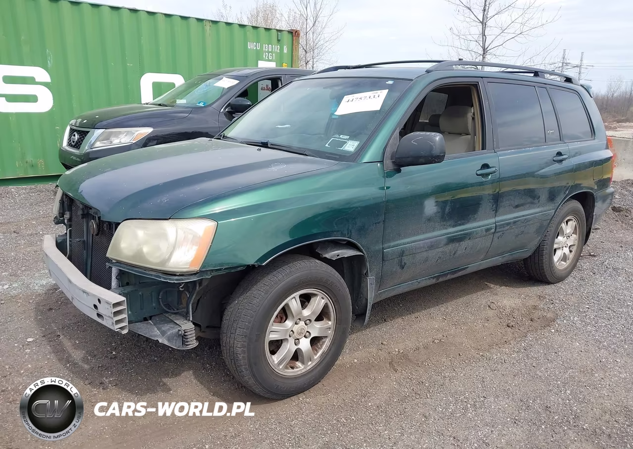 2003 Toyota Highlander V6 VIN:JTEGF21A930117284 - 2