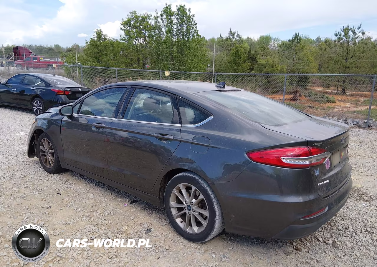 2019 Ford Fusion Se VIN:3FA6P0HD3KR276209 - 3