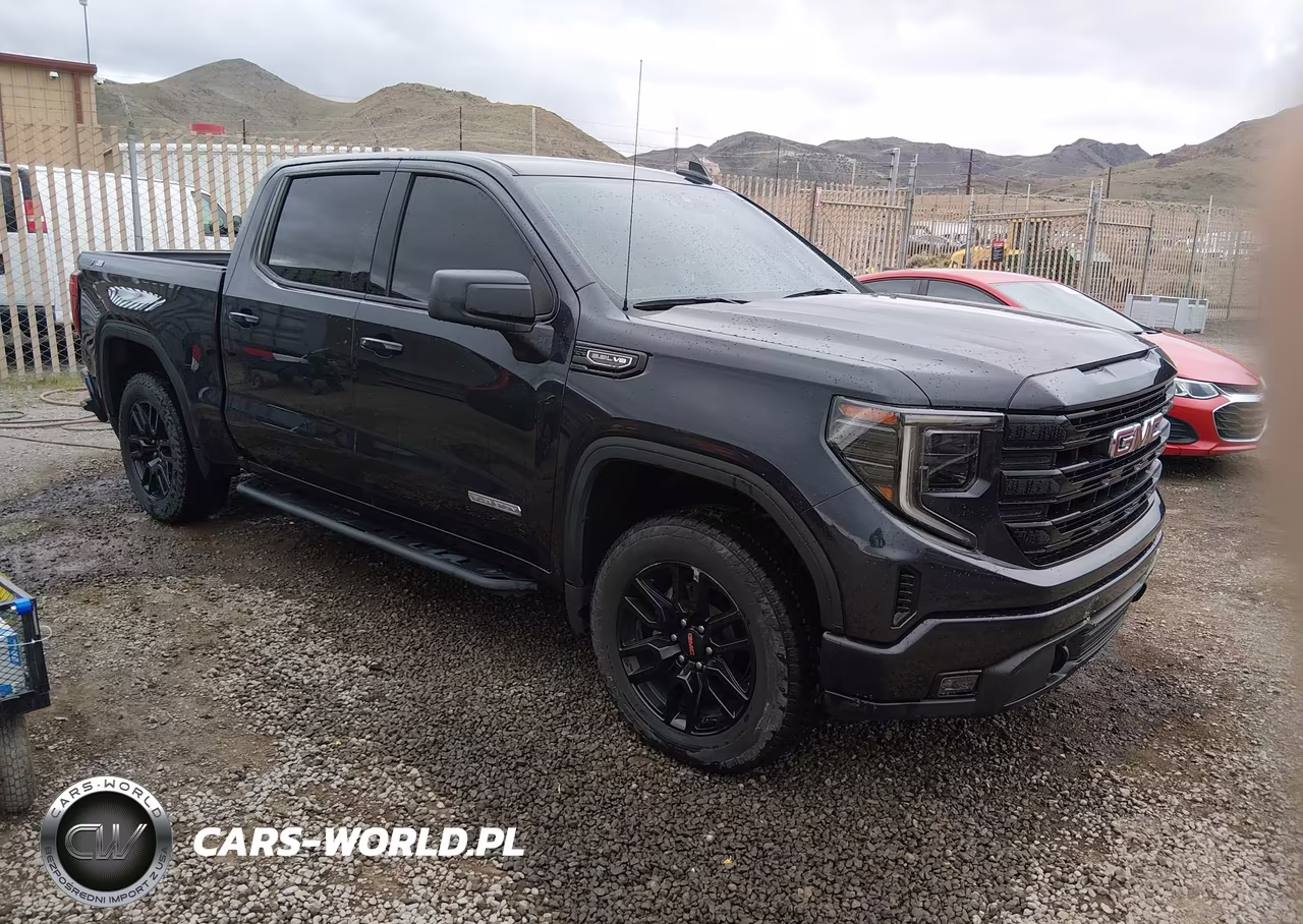 2024 GMC Sierra 1500 4Wd Short Box Elevation With 3Sb