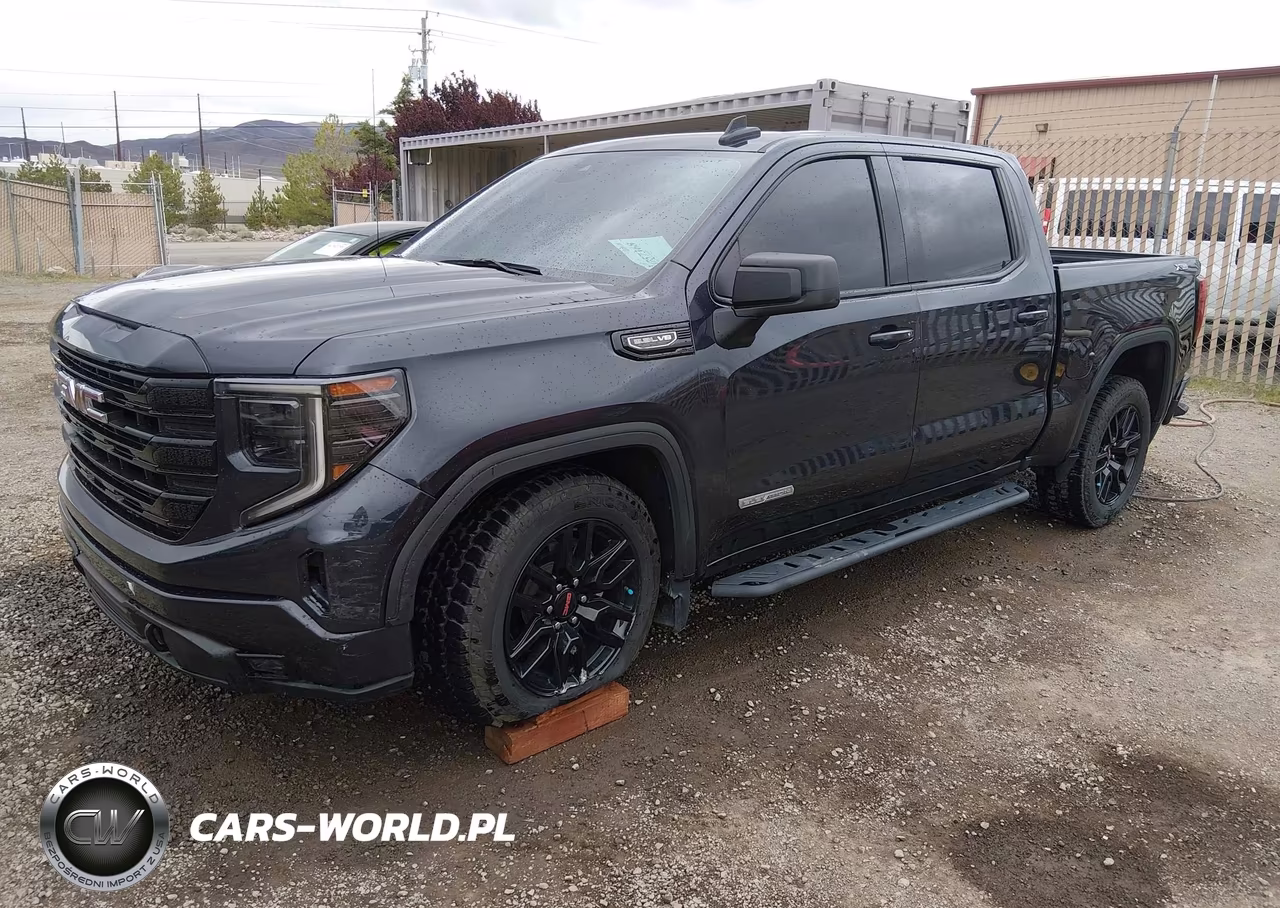 2024 GMC Sierra 1500 4Wd Short Box Elevation With 3Sb VIN:1GTUUCED6RZ118761 - 2