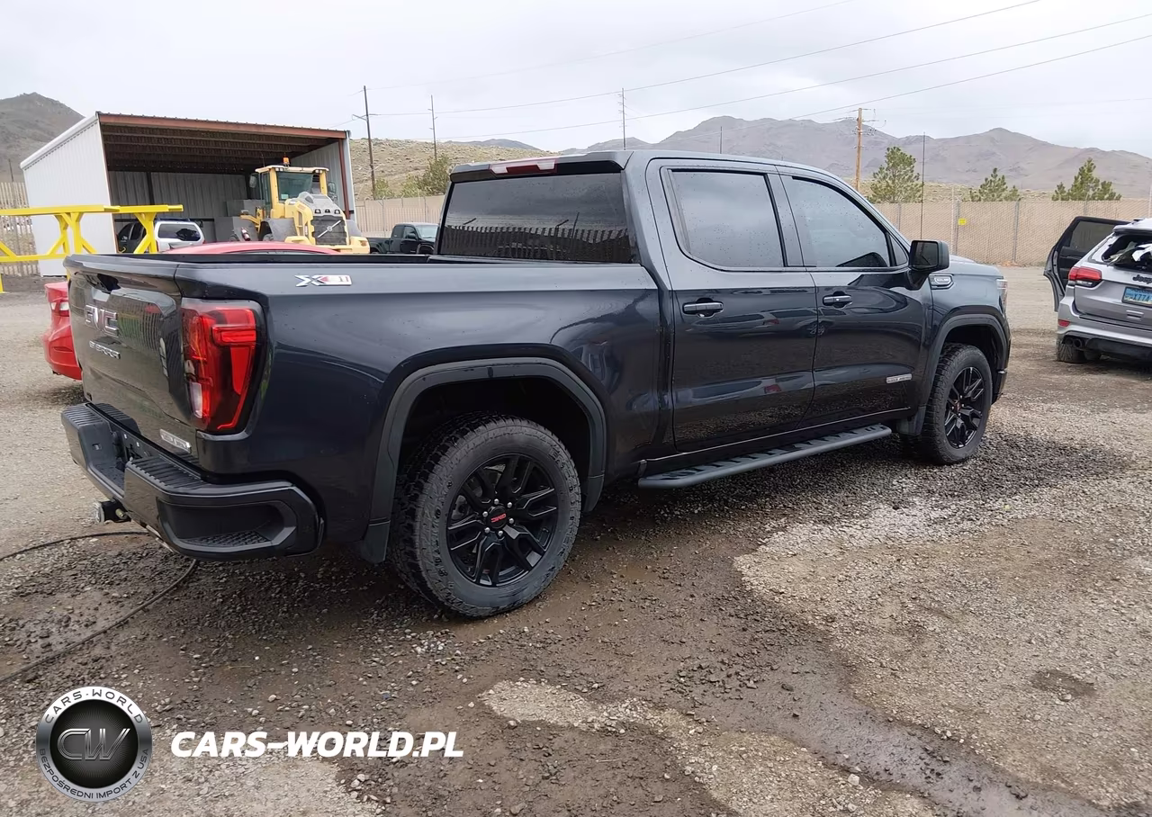 2024 GMC Sierra 1500 4Wd Short Box Elevation With 3Sb VIN:1GTUUCED6RZ118761 - 4