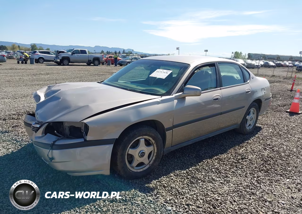 2003 Chevrolet Impala VIN:2G1WF52K339160638 - 2